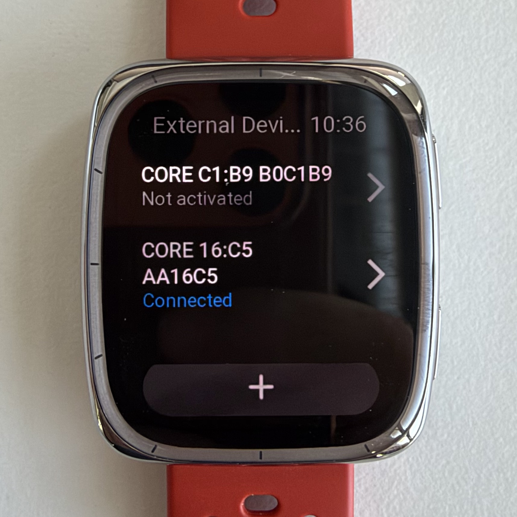 Sensor connected